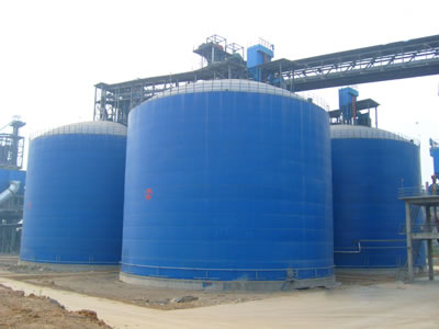 北林水泥钢板库改造