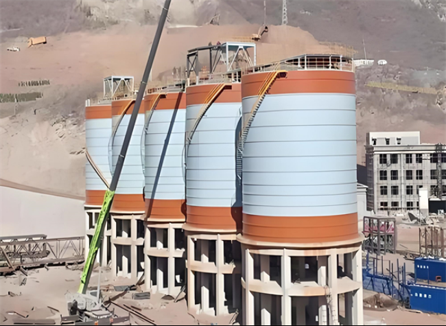 北林高架钢板仓